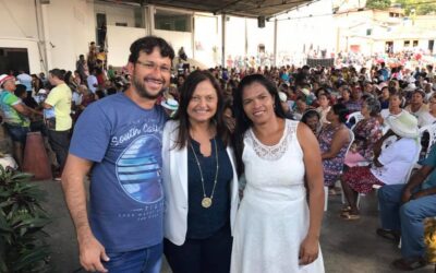 Deputada participa de uma série de atividades na cidade de Milagres