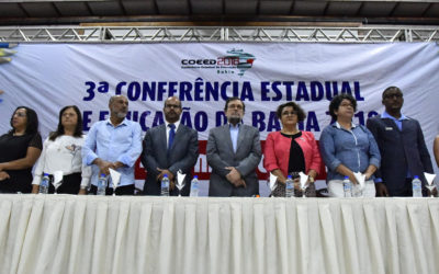 Con­fe­rência Estadual debate o fortalecimento da Edu­cação na Bahia