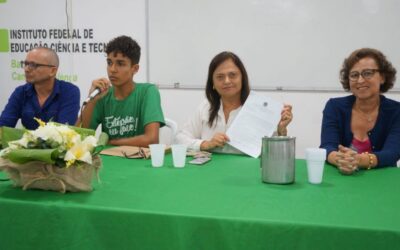 Alice Portugal protesta contra extinção de unidade de instituto federal em Valença