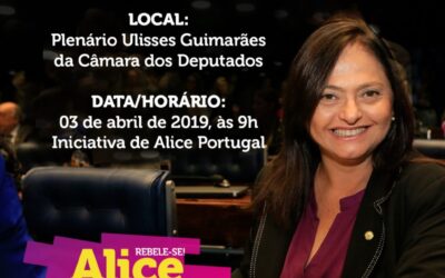 Alice Portugal realiza Comissão Geral na Câmara para defender a Justiça do Trabalho no Brasil