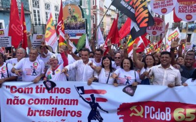 “A luta pela democracia é a nossa bandeira maior”, diz Alice no 2 de Julho