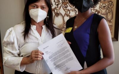 Alice Portugal recebe a secretária de Cultura de SP para tratar da Cinemateca