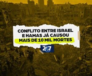 Cessar fogo já! Nós defendemos a paz.