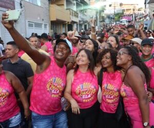 Alice Portugal participa de São Pedro em São Francisco do Conde