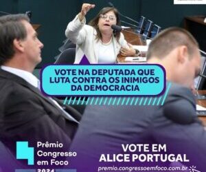 Vote na deputada que luta contra os inimigos da democracia