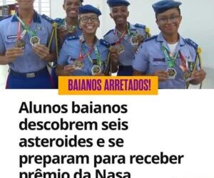 Cinco jovens baianos serão premiados pela NASA
