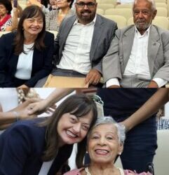 Alice Portugal esteve presente nas comemorações dos 217 anos da Faculdade de Medicina da UFBA