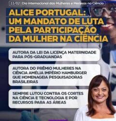 LUGAR DE MULHER É NA CIÊNCIA!