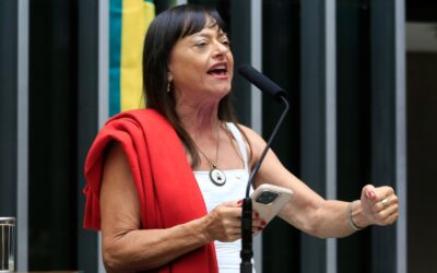 Alice Portugal repudia ataques de Flávio Bolsonaro às urnas e alerta para repetição de roteiro golpista